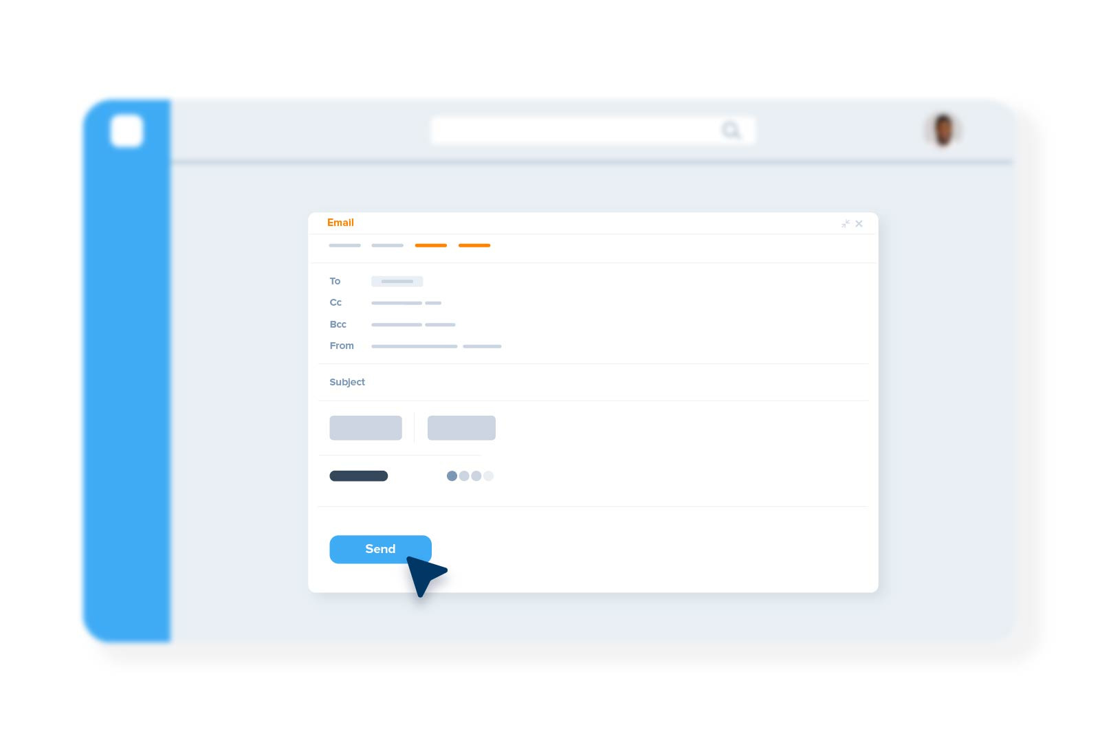 mail ui by Vishal Lamba on Dribbble