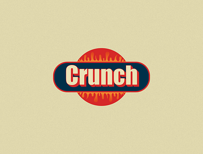 Crunch logo dailylogochallenge logo