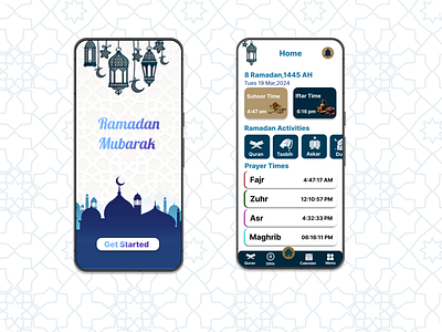 Ramadan app dailyui design product design ui ui ux ux