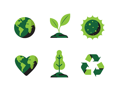 Earth day earth ecology graphic design illustration ui vector