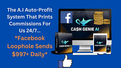 Cash Genie Ai Review: Your Ticket To Automated Affiliate Commiss affiliatemarketing