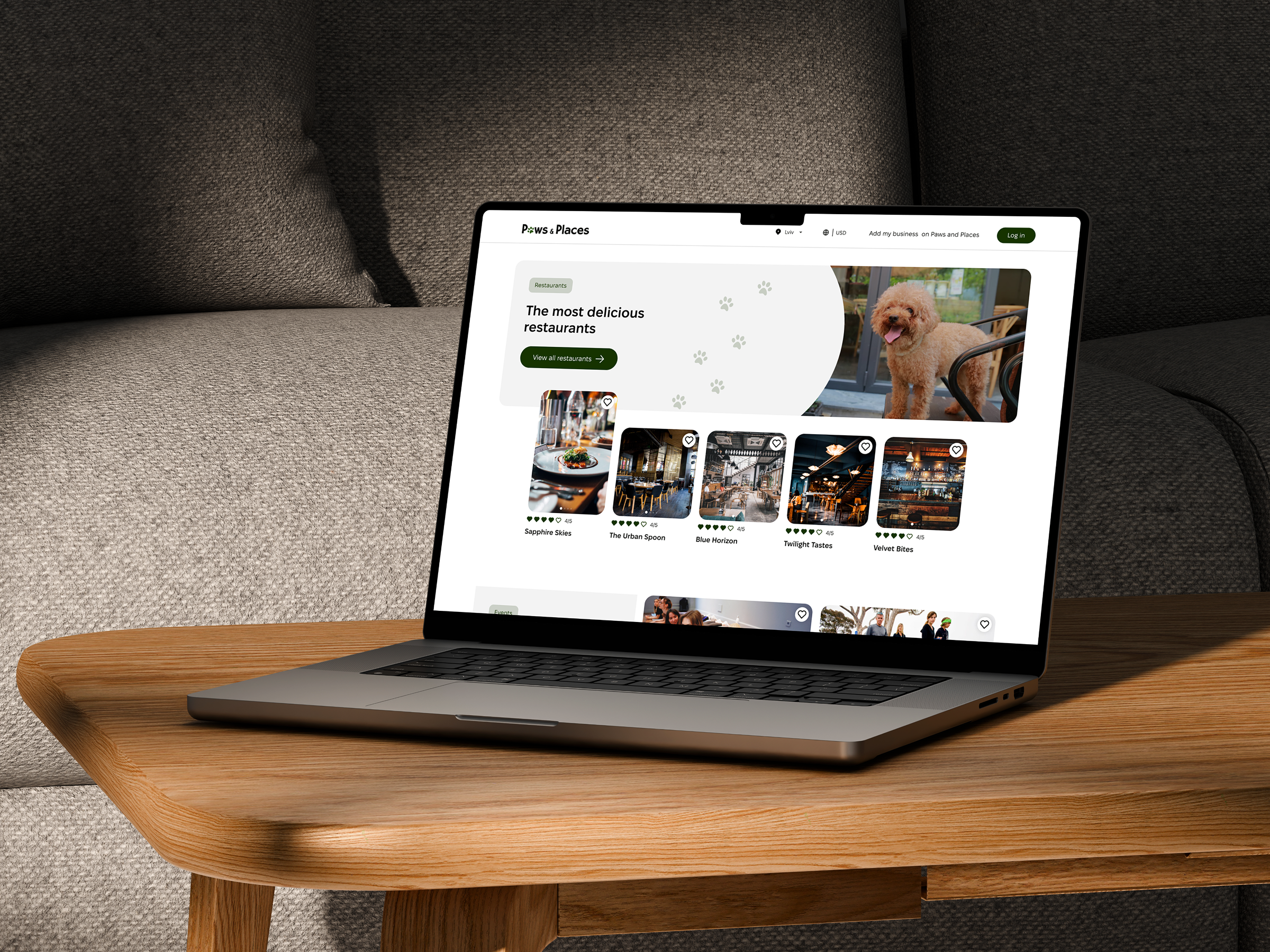 Pet Friendly - Web Service design figma ui ux
