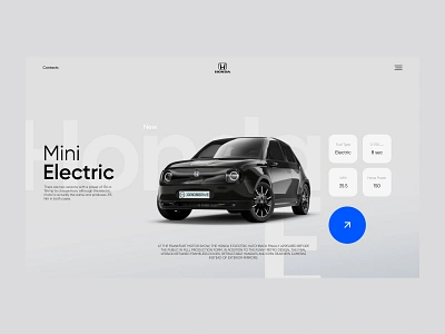 New card Honda Landing Page auto landing page autodesign autowebsite car carlandingpage carpage design design carwebsite design for auto studio design site car graphic design honda design honda landing page landingpage ui ux uxui design web design web site webdesigncar