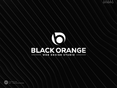 Black Orange Logo, BO Logo, BO Letter Logo, Web Design Studio black orange logo bo creative logo bo icon bo letter logo bo logo bo logomark bo logotype bo symbol branding business logo company logo corporate creative logo logo design minimal logo minimalist logo modern logo