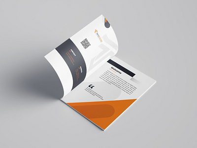 Company Profile Brochure - Tech - IT booklet design brand identity branding brochure brochure design company branding company brochure company profile corporate graphic design it company it professional portfolio tech branding