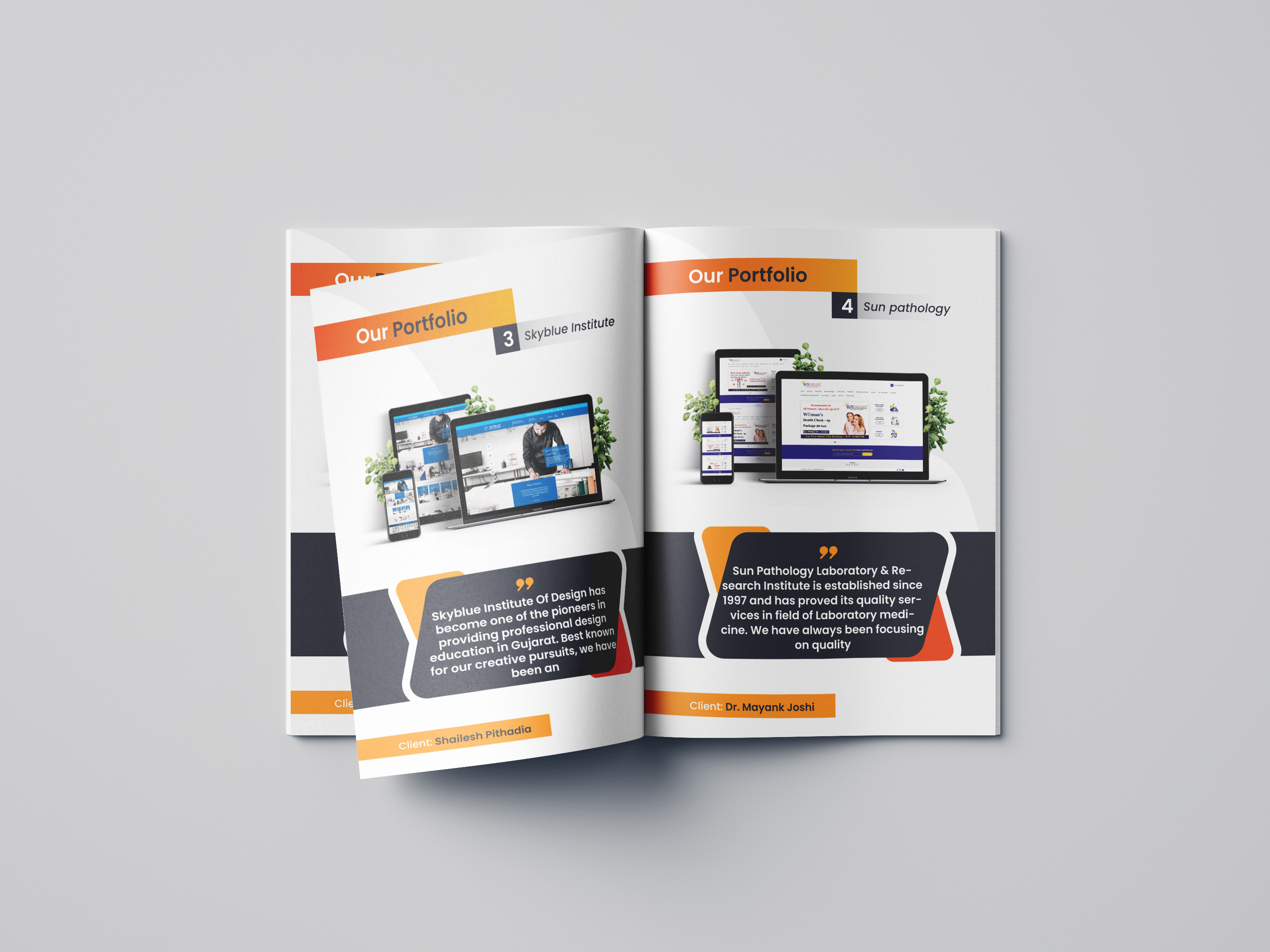 Example of Brochure | Company Profile Design