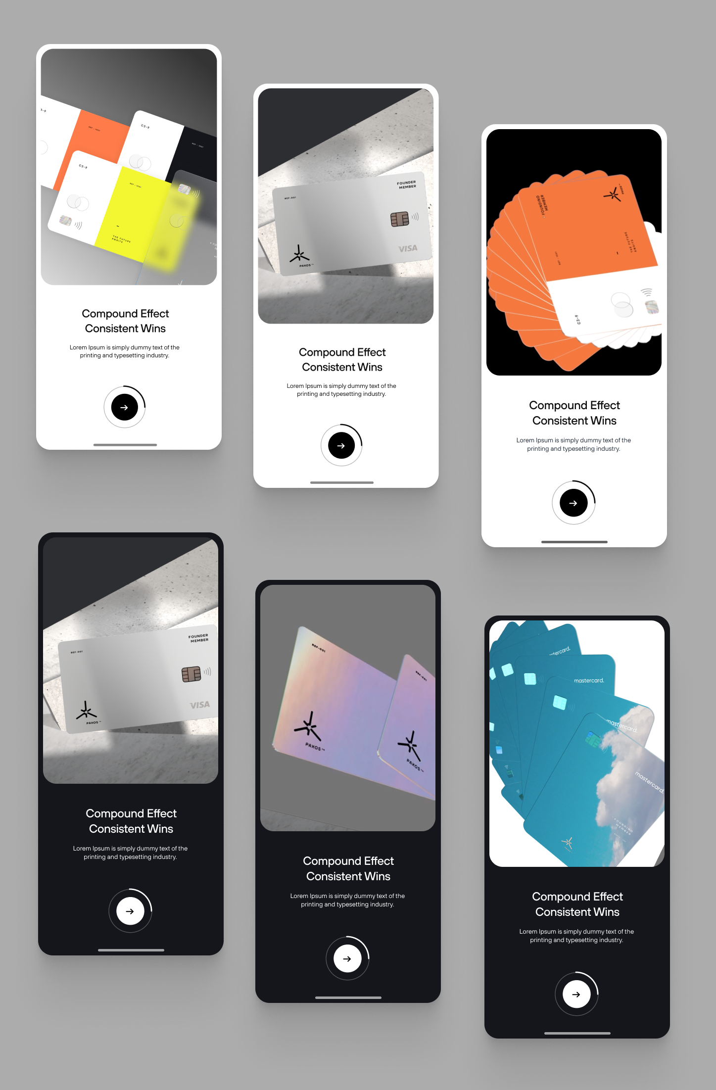 Onboarding Fintech App branding clean design fintech interaction iphone minimal mobile motion onboarding ui ux