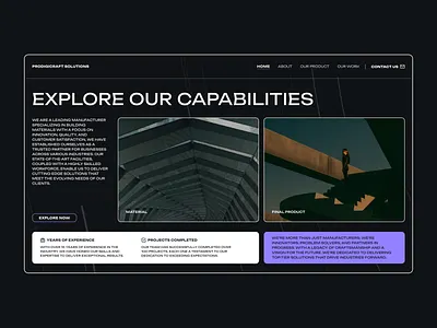 ProdigiCraft - Website Design black website design clean ui design clean website design modern tech website design modern ui design square website design tech design tech website ui ui designer ui inspiration uxui web design inspiration