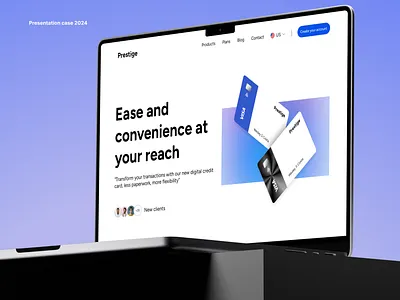 Prestige Finance - UI/UX Design app branding finance mobile ui ux web
