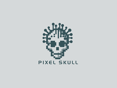 Pixel Skull Logo dribbble logo game logo gaming horror identity illustration modern modren skull night pixel pixel game pixel game logo pixel gaming logo pixel logo pixel skull pixel skull game logo pixel skull logo skull skull logo topskull