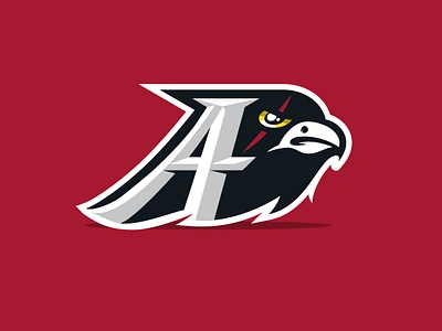 Atlanta Falcons Logo Concept atlanta falcons bird bird logo bird mascot digital illustration falcon football icon illustration lettering logo mascot monogram national football league nfl sports branding sports design sports logo typography vector