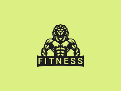 Lion Fitness Logo activity animal biology body building calculation calories fat burn fitness logo gym gym logo lion fitness lion fitness logo lion gym lion gym logo lion logo max gym nutrition train weight weight gain