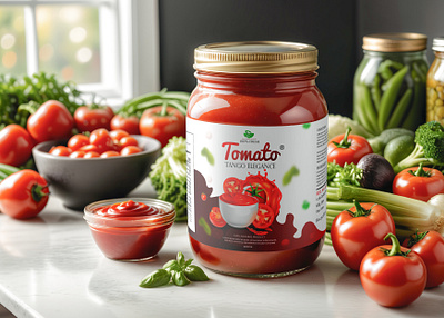 Tomato sauce label design graphic design label new label sauce label tomato label tomato sauce tomato sauce label design