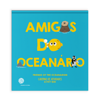 Friends of the Oceanarium - Activity Book activitybook childrensbook illustration ocean penguin pufferfish seaotter seathefuture shark sustainability