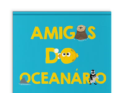 Friends of the Oceanarium - Activity Book activitybook childrensbook illustration ocean penguin pufferfish seaotter seathefuture shark sustainability