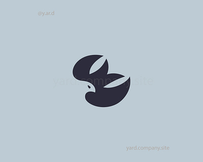 Bird logo falcon