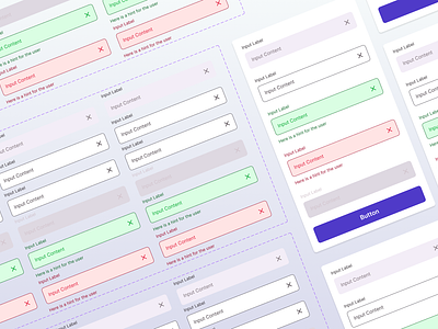 Inputs and Forms balance design forms fundamentals inputfields inputs states ui ux