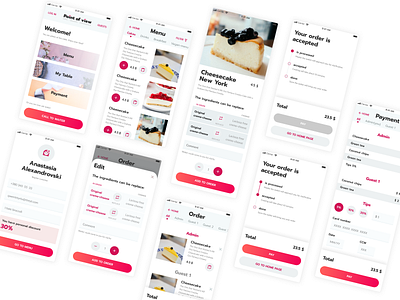 App app branding cafe design digital food logo search ui ux