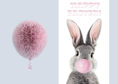 Happy Easter branding graphic design