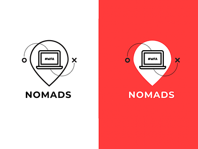 WFA Nomads Logo Concept 2 graphic design logo