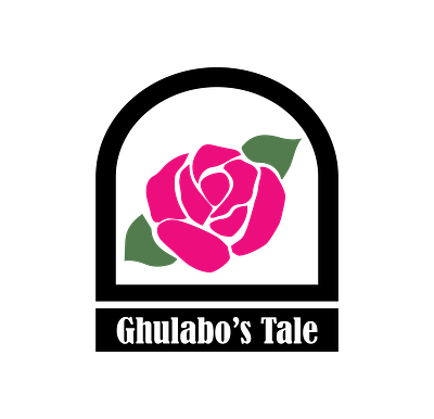 Ghulabo's Tale (logo design) branding graphic design logo