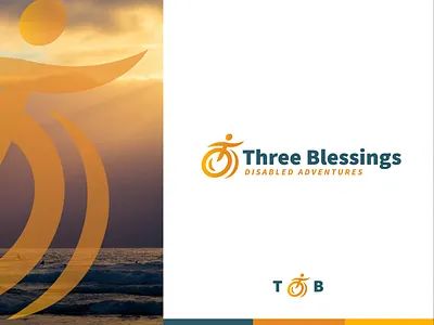 Three Blessings Disabled Adventures Logo branding graphic design logo nonprofit