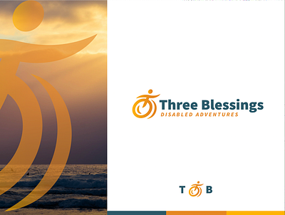 Three Blessings Disabled Adventures Logo branding graphic design logo nonprofit