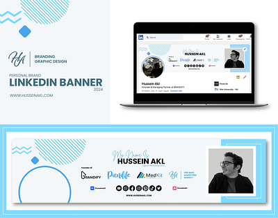 Personal Brand LinkedIn Banner graphic design linkedin banner personal brand social media