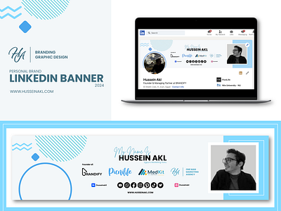 Personal Brand LinkedIn Banner graphic design linkedin banner personal brand social media