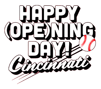 Happy opening day Cincinnati shirt