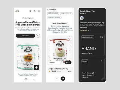 Augason Landing Page Responsive amazon ecommerce elementor landing online page shop shopify template theme ui webflow website wordpress