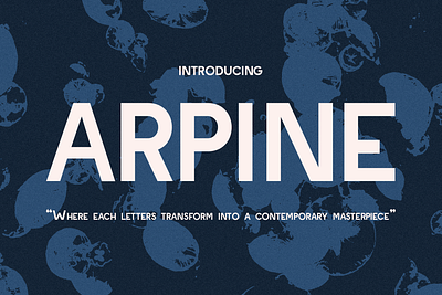 Arpine - Humanist Modern Sans Font branding clean display display font font graphic design minimal modern sans serif typeface typography