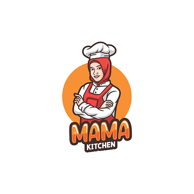 MAMA KITCHEN LOGO DESIGN graphic design logo