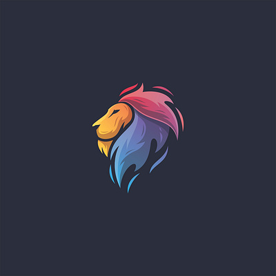 LION MODERN LOGO DESIGN graphic design logo