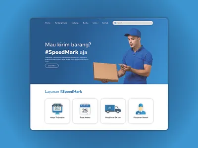 Revamp SpeedMark's website - Malik Ibrahim design figma figma design graphic design web design website website design