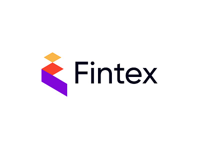 Fintex logo brand logo logo identity logo redesign logodesign logos minimalist logo modern logo simple logo software logo tech logo technology logo viaual identity web3 logo