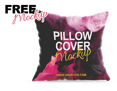 Free Pillow Cover Mockup mockup pillow slip sofa cushion