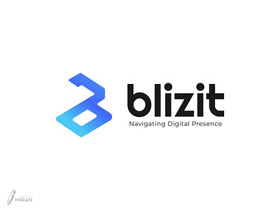 Blizit-Logo Design(Unused) app logo brand identity branding creative logo design gradient logo graphic design icon illustration logo minimal logo modern logo tech