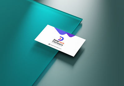 DeepTech Pioneers - Branding for IT consulting service app branding businesscard design graphic design illustration logo minimal typography ui