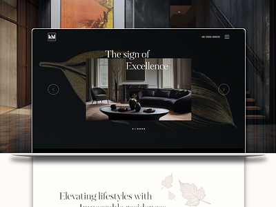 A Drop of Elegance | Website Design architecture exterior graphic design interior interior design khl kopotakkho modern motion graphics property property solution real estate ui uiux visualization web design website website design website ui