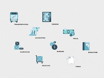 Business Services Icons graphic design iconography illustration