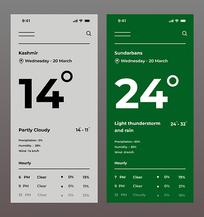 Weather - II ui