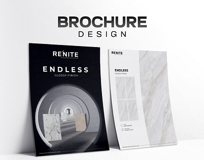 Renite Brochure Design branding brochure design design graphic design illustration posterd eesign typography