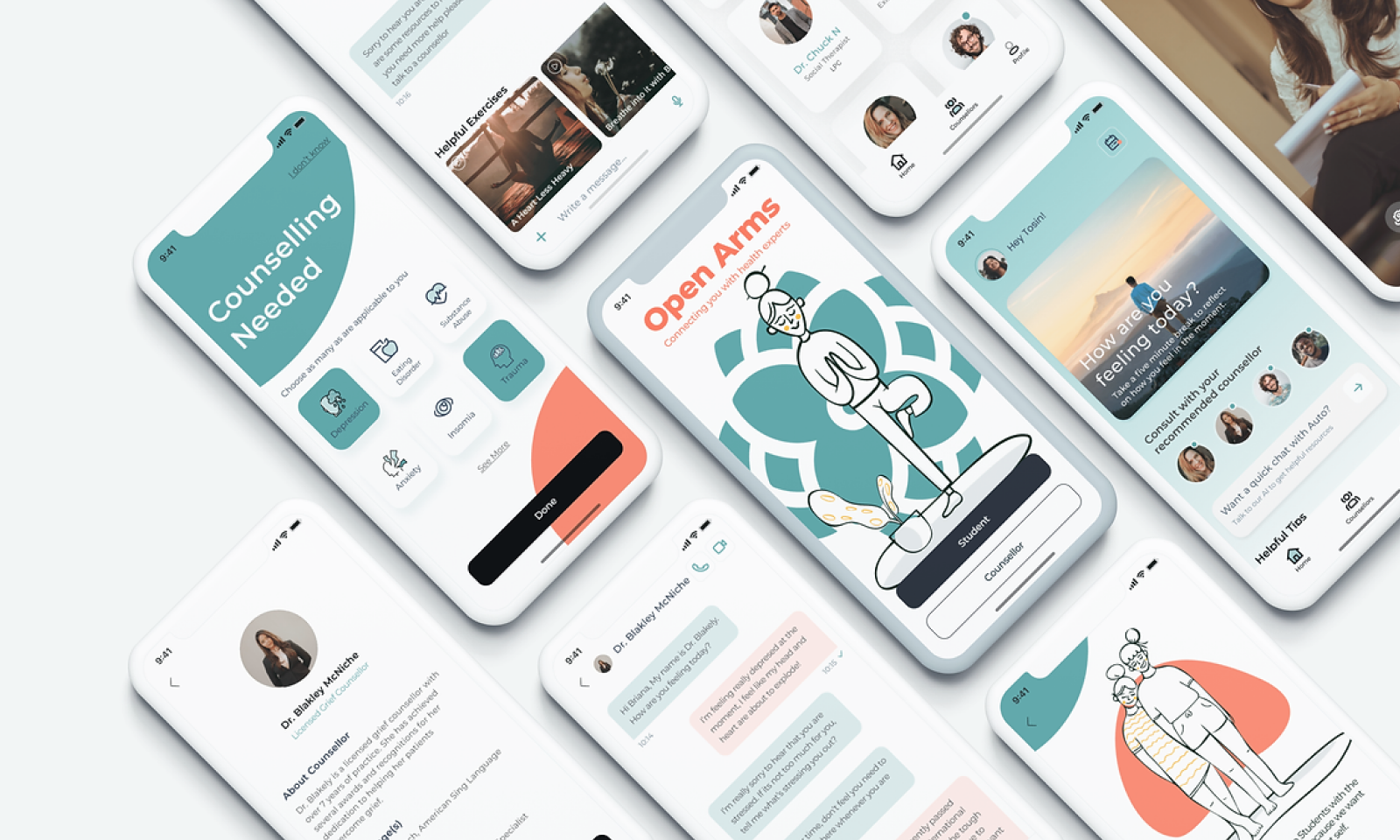 Open Arms Mobile App Design by Tosin Ojulari on Dribbble