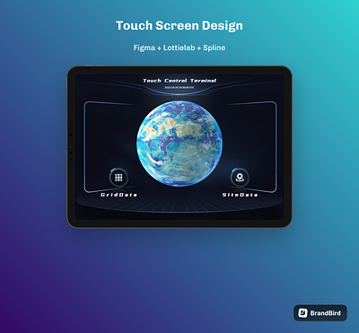 Touch Screen Design animation interaction ipad motion graphics ui