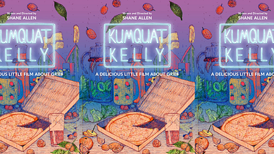 Kumquat Kelly creativejourney drawing film filmfestival food illustration kumquatkelly pizza poster design