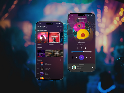 Day 9 : Music Player ui