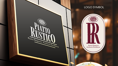 PIATTO RUSTICO app branding design food graphic design illustration logo ui ux vector
