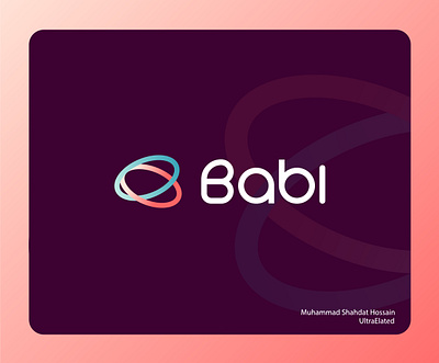 Babi logo design - B logo design b loho babi babi logo babi.co branding cute logo launch lightning logo logo logo design modern modern symbol startup logo symbol symbol logo symbolic b logo