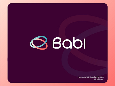 Babi logo design - B logo design b loho babi babi logo babi.co branding cute logo launch lightning logo logo logo design modern modern symbol startup logo symbol symbol logo symbolic b logo